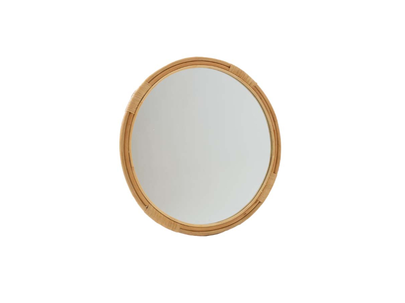 مرآة دائرية - بني